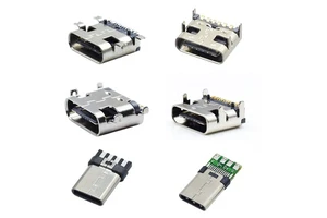 Manufacturer High Quality Male Female 6/16 /24pin Female Usb Type C Connector Charging Connector