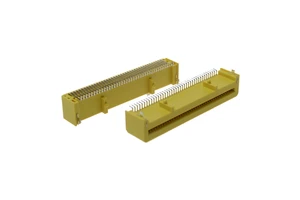 90 Degree Micro Bit Board Connector Socket 40 Pin 1.27mm Board to Board Connector for Raspberry Pi Programming(Yellow)