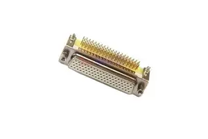 High Density D-SUB 78 Pin Female Connector DB 78P DIP R/A Type PCB Socket Conector for D-SUB 78Pin Connector