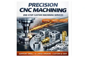CNC Turning Brass Connector Parts Precision Machining Service With Nickel Plated Surface Treatment