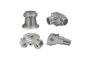 High Precision Silica Sol Casting Grooved Pipe Coupling Housing and Clamp Parts Ductile Iron or Steel Custom Casting Sand