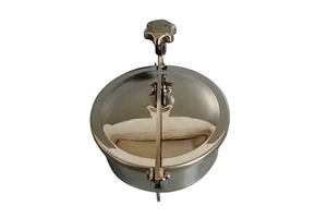 Stainless Steel Hand Wheel Round Man Hole Sanitary Tanks Pressure Manhole Cover