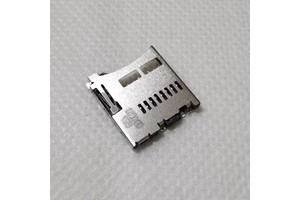 Molex 8-Position Card Connector Secure Digital-microSD Surface Mount Right Angle Gold Model 47352-1001