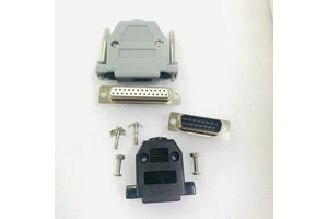 D-Sub Connectors D-Sub 9pin 15pin 25pin 37pin 50pin Plastic Assembly Housing with Protective Hood