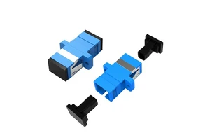 Dsee Fiber Optic FTTH Connector Adapter SC/UPC SM Flange Singlemode Simplex SC-SC APC Coupler 2 Year Warranty