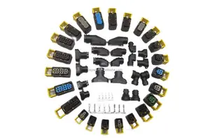 Hot Sale Automotive Connector 2 3 4 6 8 12 18 Pin Waterproof Male Female Automotive Connector