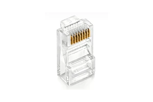 High Quality Gold Plated Female Stranded Ethernet Cable 8 Pin RJ45 Connector for PCB Use All UTP/STP/FTP Types Customizable