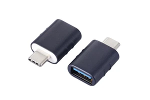 Wholesales Private Design Zinc Alloy OEM logo Type C USB Cable Connector USB C Male to 3.0a Female Converter OTG USB C Adapter