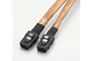 75cm Internal Mini SAS SFF-8087 4i to SFF-8087 36Pin 6Gb/s Server Cable with External Copper Braided Mesh Shielding
