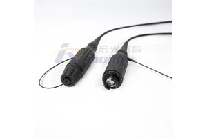 Fiber optical Expanded BeamTechnology harsh environment Fiber Cable IP68 Grade Connector Hermaphroditic Interconnection