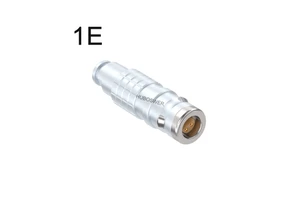 Foolproof Blind-mating Waterproof IP68 FFA Plug E Series 1E Multipole 2-6 Pin Flaw Detector Coaxial Gold-plated Copper Connector