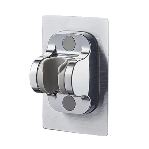 Wall Mount Strong Adhesive Waterproof Handheld Shower Bracket Waterproof Self-Adhesive Shower Head Holder for Bathroom Shower