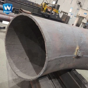 Elbow Hardfacing Chromium Carbide Overlay CCO Wear Plates Rolling Pipe Custom Wear-Resistant Pipe Fitting