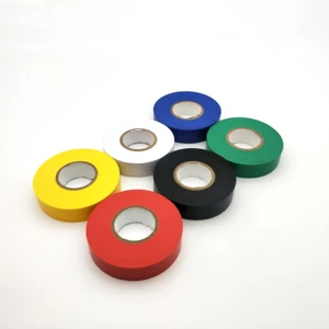 Soft High Quality Customizable PVC Electrical Insulating Tape Flame-retardant Lead-free Five-color Mixed Packaging 10 Meters