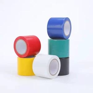 High-voltage Heat-resistant Black High-quality Electrical Insulation PVC Pipe Wrapping Tape