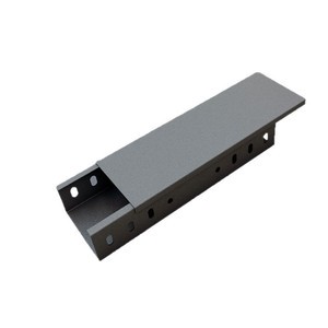 Painted Surface Galvanized Cable Tray with Partitions OEM Customized Colors Cable Laying Use Manufacturer Price
