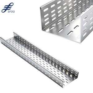 Factory Price List Custom Perforated Cable Tray Hot Dip Galvanized Cable Trunking Cable Duct Length