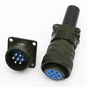 Cable to Cable 7 Pin Connector Cable in Line Connector PB28 Industrial Connector