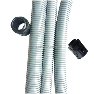 Cable Duct, Flexible Wire Conduit Heat-resistant Cable Conduit PA PE PP Flame-retardant Flexible Conduit