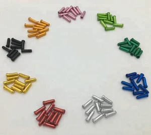 19001 Alloy Bicycle Inner Wire Cap Bike Shift and Brake Wire Ends Cable Caps Casing Housing