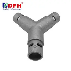 Factory-Made in China 40mm Y-Shaped High Pressure Plated Aluminum Alloy 3-Way Connectors Pipe Fittings