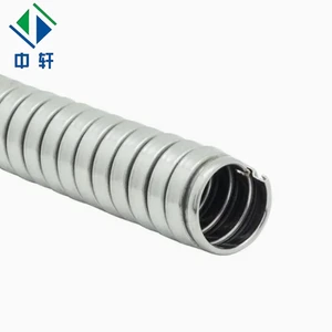 Factory Supply 201 Stainless Steel Wire Braided Corrugated Hose Conduits Fittings for Cables Wires Fire Resistant Waterproof