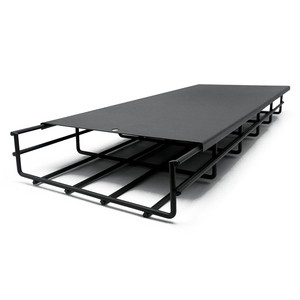 Heavy-Duty Galvanized Cable Tray High Visibility Wire Mesh Tray For Efficient Industrial & Construction Maintenance