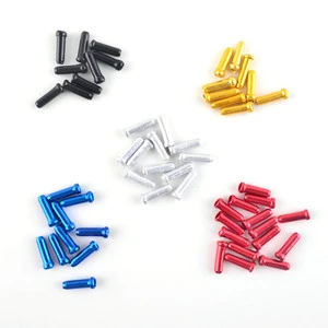 4mm 5mm Aluminum Alloy Cable Ferrulesend Cap Bicycle Shifts Cable End Caps