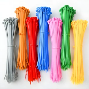 Colorful Nylon Cable Ties High Quality Self-Locking Zip Ties Multiple Colors Multiple Sizes Available