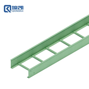 QIONGKAI 400*150mm FRP Ladder Type Cable Tray With Heat Dissipation Performance