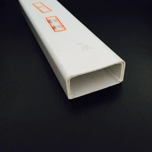PVC Electric Conduit Trunking Rectangular Outdoor Wire Ducting Pvc Trunking Cable Duct