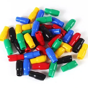 Ashan V1.25 PVC Vinyl Low Voltage Wire End Caps for Non-Insulated Crimp Terminals (ROHS & CE Certified)