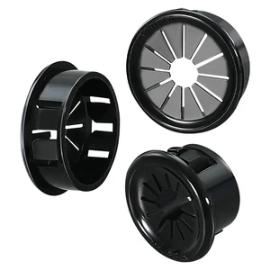 Factory Customized RSB Buckle Type Cable Gland Nylon Plastic Cable End Cap Wire Outlet Hole Plug Plastic Open Type Cable Bushing