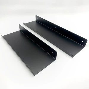 Minimalist Wall-Mounted Adhesive Shelf with Bracket Modern Brackets for Wall-Shelves