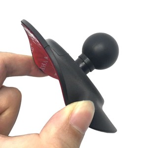 1 Inch Mount Adhesive Round Ball Base Car Dashboard Sticking Mobile Phone Bracket 70mm Round Plate Adhesive Phone Holder