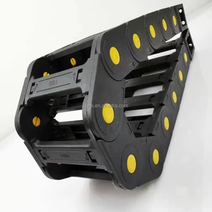 Manufacturer of Plastic Flexible Cable Tray Energy for Cable Carrier Chain Track for Drag Chain with Core Bearing Component
