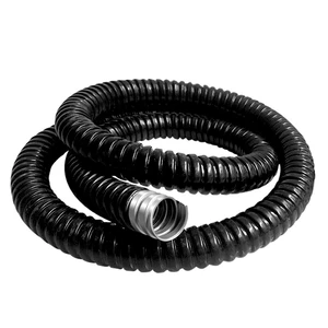 Metal Corrugated Wire Conduit Cable Grey Electrical Flexible Pvc Coated Conduit