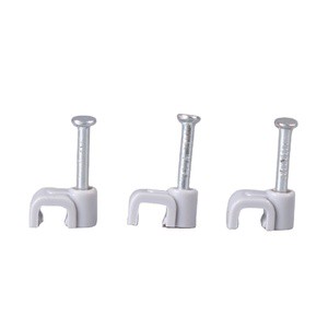 High Quality Single Coaxial Clips Cable Management Silicon Clip Electrical Wire Cable Clips