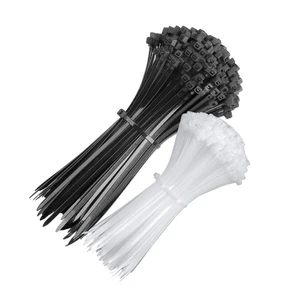 High-Strength Nylon Cable Ties 4.8*100 Easy-to-Use Wire Bundling Ties for Office Cable Management Household Storage & DIY Crafts