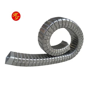 JR-2 Drag Chains Cable Tray Enclosed Steel Cable Carrier