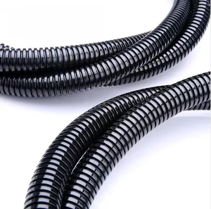 High Quality Wire Protector Harness Corrugated Split Wire Loom Conduit Flex Tubing Automotive Plastic Conduits