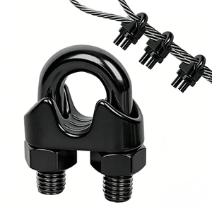 Stainless Steel Wire Rope Cable Clamp Clips,Wire Rope Clamp for Various Commercial, Industrial, and Residential Projects.