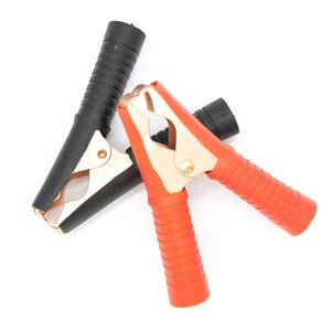 Copper Material High Current Battery Clip Charger Clip 100mm Booster Cable Alligator Clamp Large Insulated crocodile Clips