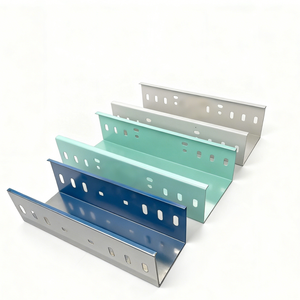 Easy Installation Groove Type Cable Tray Simple Splicing Time Saving For Indoor And Outdoor Construction Wiring