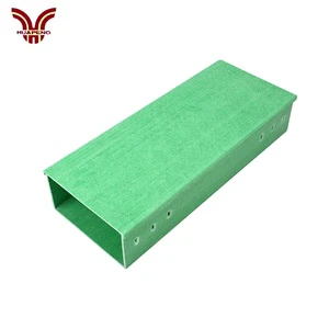 HUAPENG Factory Wholesale Cable Trunking Fiberglass Reinforced Plastic Material Custom Cable Trunking