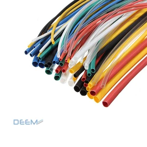 Deem PE Heat Shrinkable Tubing 2:1 3:1 Thin Wall Halogen-free 600V Rated Electrical Insulation Cable Sleeve