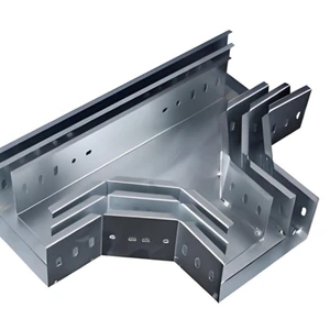 Hot Sale Ventilated Cable Tray Different Size and Accessories Galvanized Trough Cable Tray Perforated