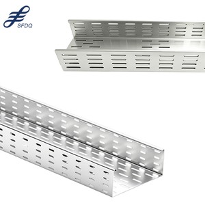 Metal Cable Tray Outdoor Perforated Cable Tray Slotted Ladder Type Cable Tray