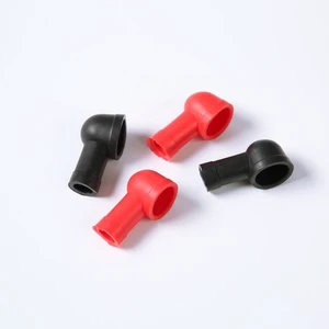 Golden Wolf Custom L8-15 PVC Terminal Sleeve Cable End Caps Battery Insulation Cap Waterproof Red/Black