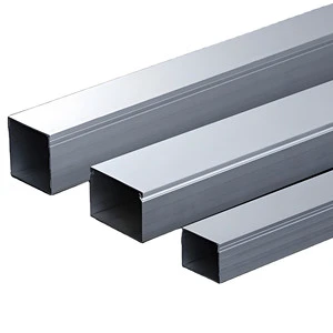 OEM Factory Extruded Aluminum Industrial Construction Ventilated Cable Trunking Metal Wiring Duct Floor Raceway Cable Laying